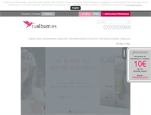 Tablet Screenshot of dichis.tualbum.es